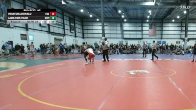 157 lbs Ladarius Page, NC PRIDE vs Ryen Macdonald, FCA LYNCHBURG