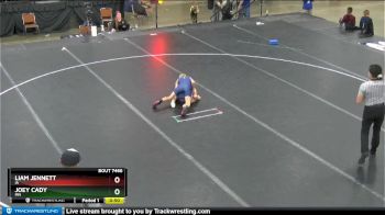 78 lbs Semifinal - Joey Cady, MN vs Liam Jennett, IA
