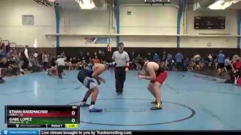 182 lbs Round 4 (10 Team) - Gabe Lopez, Douglas JV vs Ethan Rademacher, Sidney