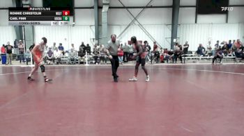 157 lbs Consolation - Ronnie Christolin, Wesleyan vs Cael Finn, Coast Guard