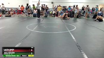 175 lbs Round 2 (8 Team) - Nick Fischer, Myland WA vs Layth Qneis, Xtreme Team