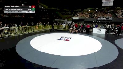 144 lbs Cons. Sub-semis - Mohommad Hamra, Blood Run'th Orange Wrestling Club vs Shane VanGinkel, Reign Wrestling Club