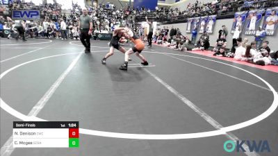 88 lbs Semifinal - Nash Denison, Cowboy Wrestling Club vs Cale Mcgee, Scrap Yard Training