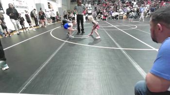 46-49 lbs Rr Rnd 2 - Dilynn Burch, Team Tulsa Wrestling Club vs Cambrie Kelso, Tiger Trained Wrestling