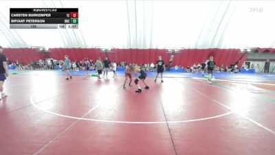 132 lbs Champ Round 1 (16 Team) - Carsten Burkemper, FZ Wrestling Club A vs Bryant Peterson, United North Central