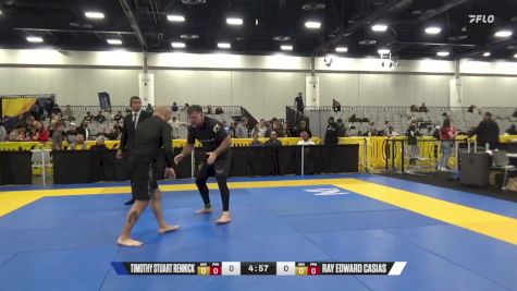 Ray Edward Casias vs Timothy Stuart Rennick 2024 World IBJJF Jiu-Jitsu No-Gi Championship