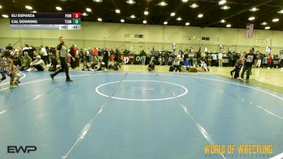 52 lbs Consi Of 4 - Eli Esparza, Prime 9U vs Cal Downing, Team Danger 9U