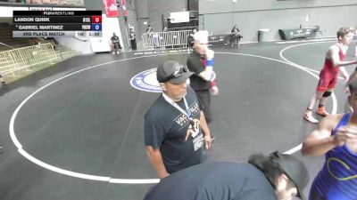 113 lbs 3rd Place Match - Landon Quirk, Beat The Streets - Los Angeles vs Gabriel Martinez, Vacaville High School Wrestling