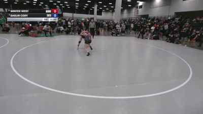 120 lbs Champ. Rd Of 16 - Winter West, Mat Demon Wrestling Club vs Daelin Cody, Team Nazar Training Center