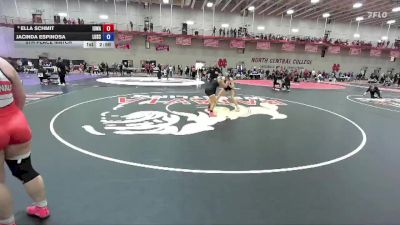 138 A 5th Place Match - Ella Schmit, Iowa vs Jacinda Espinosa, Lindenwood University