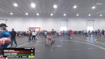 90 lbs Round 1 - Hudson Griebe, Cobra Wrestling Club vs Noah White, Eastside Youth Wrestling