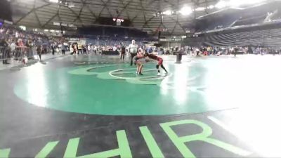 85 lbs Cons. Semi - Janae Vasquez, Victory Wrestling-Central WA vs Dalila Tovar, Prosser Wrestling Academy