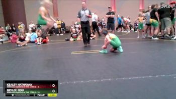 78 lbs Finals (8 Team) - BryLee Irsik, Nebraska Queens Of The Corn 1 vs Kealey Hathaway, Nebraska Queens Of The Corn 2