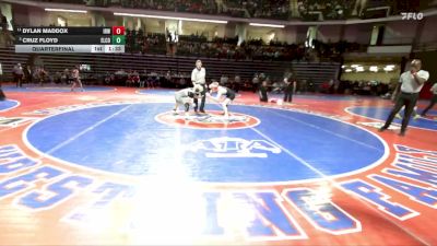113-1A Quarterfinal - CRUZ FLOYD, Elbert County vs Dylan Maddox, Irwin County