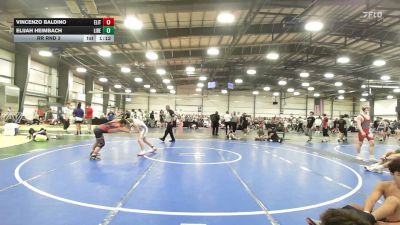 126 lbs Rr Rnd 3 - Vincenzo Baldino, ELITE NJ - HSB vs Elijah Heimbach, Liberty High School - HSB