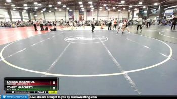 105 lbs Rd# 9- 2:15pm Saturday Final Pool - Landon Rosenthal, Agression Legionaries vs Tommy Marchetti, M2TC Blue