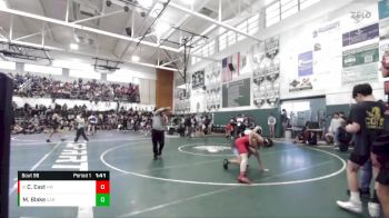 150 lbs Champ. Round 1 - Cutter East, Harvard Westlake vs Marcel Blake, Carson