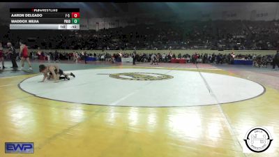 84 lbs Consi Of 8 #2 - Aaron Delgado, F-5 Grappling vs Maddox Mejia, Prodigy Elite Wrestling