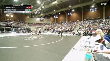2A 120 lbs Cons. Semi - Grady Lacy, San Juan vs Tristan Park, Duchesne