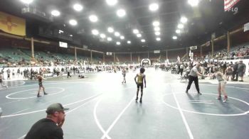 85 lbs Semifinal - Kanon Swaim, Randall Youth WC vs Amir Jones, Sentinels Wr Ac