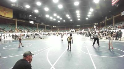 85 lbs Semifinal - Kanon Swaim, Randall Youth WC vs Amir Jones, Sentinels Wr Ac