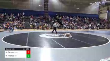 51 lbs Consolation - Michael Parsons, Brookwood Broncos Youth Wrestling vs Wade Thomas, Rockmart Takedown Club