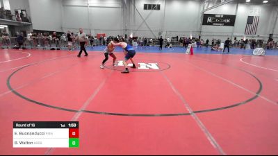 135 lbs Round Of 16 - Ethan Buonanducci, Fisheye vs Benjamin Walton, Agoge Wrestling Club/goffstown High School