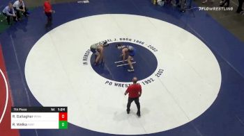 157 lbs 7th Place - Ryan Gallagher, Pennridge vs Ryan Welka, Fort Leboeuf