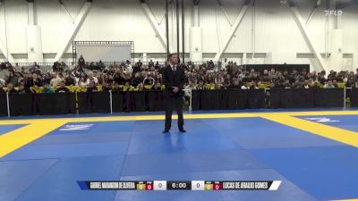 Lucas De Araujo Gomes vs Gabriel Marangoni De Oliveira 2024 World IBJJF Jiu-Jitsu No-Gi Championship