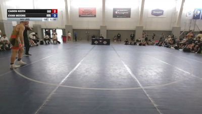 165 lbs Caden Keith, California Silver vs Evan Moore, Oklahoma Blue