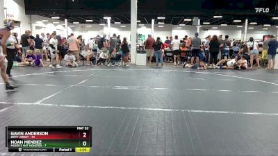 140 lbs Round 2 (6 Team) - Gavin Anderson, Dirty Jersey vs Noah Mendez, Moser`s Mat Monster