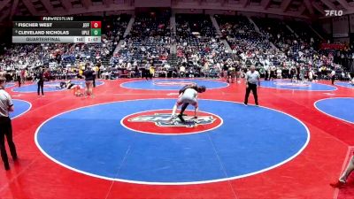 3A-175 lbs Quarterfinal - Fischer West, Jefferson vs Cleveland Nicholas, Upson Lee