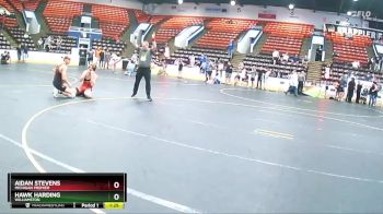 155 lbs Quarterfinal - Hawk Harding, Williamston vs Aidan Stevens, Michigan Premier