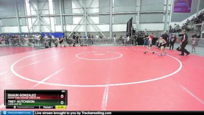 63 lbs Cons. Semi - Trey Hutchison, Lakeland WC vs Shaun Gonzalez, Scrap Yard Garage Wrestling