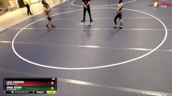 80 lbs Quarterfinals (8 Team) - Levi Zierden, Rogers vs Finn Xiong, St. Francis
