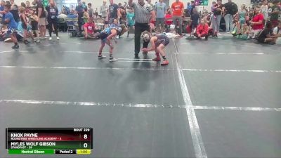 52 lbs Semifinal - Myles Wolf Gibson, Standfast vs Knox Payne, Roundtree Wrestling Academy