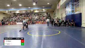 235 lbs Champ. Round 1 - Savannah Rojas, Citrus Valley vs Trinity Tipton, Camarillo