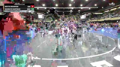 Quarterfinal - Ella McDonald, Frederick vs Aubree Dahl, Franklin