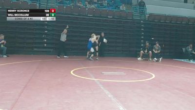 132 lbs Consi Of 8 #2 - Henry Scronce, York vs Will McCollum, Dreher