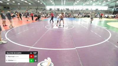 152 lbs Rr Rnd 3 - Titus Norman, Tennessee Wrestling Academy vs Carson Weber, Illinois Menace