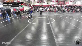 175 lbs Champ. Round 1 - Christian Lee, Santa Teresa vs Dwight Cahiga, Fremont (Sunnyvale)
