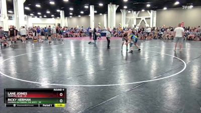 190 lbs Round 4 (16 Team) - Ricky Herman, Camden Outsiders The Socs vs Lane Joines, Team STL Blue