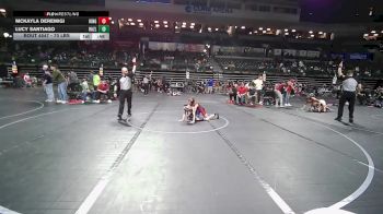 70 lbs Final - McKayla DeRemigi, Kingsway vs Lucy Santiago, Hazlet Hawks