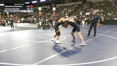 144 lbs Round Of 64 - Sebastian Rodriguez, Palm Desert (SS) vs Nathan Banaszek, Bonita Vista (SD)