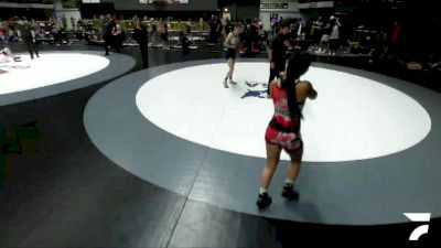 130 lbs Champ. Round 3 - Maile Nguyen, Livermore Elite Wrestling Club vs Mary Jane O'Neil, Marina High School Wrestling
