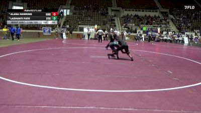 1-5A 120 Cons. Round 3 - Alana Hawkins, Ramsay High School vs Lashanti Fate, Brewbaker Tech