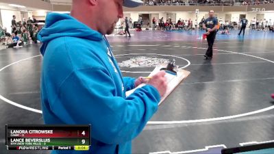 50 lbs Semis & 1st Wrestleback (8 Team) - Harrison Citrowske, Canby vs Ryker Zutter, NYM (New York Mills)