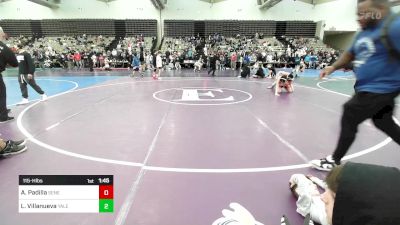 115-H lbs Round Of 16 - Avery Padilla, Seneca vs Lucas Villanueva, Yale Street