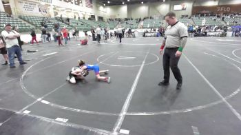 50 lbs 5th Place - Hunter Koester, Durham WC vs Walker Anderson, Small Town Grims