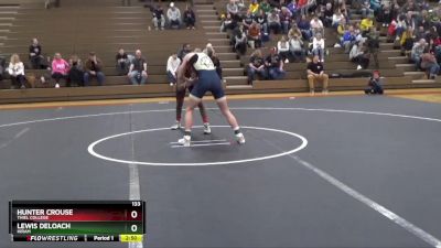 133 lbs Quarterfinal - Hunter Crouse, Thiel College vs Lewis Deloach, Hiram